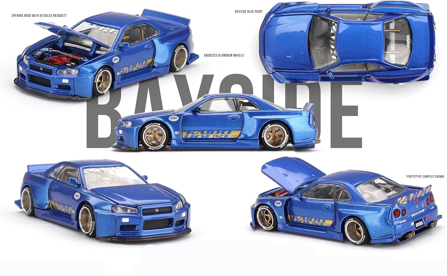 Amazon.com: Diecast Model Car Compatible for Kaido House x Mini GT
