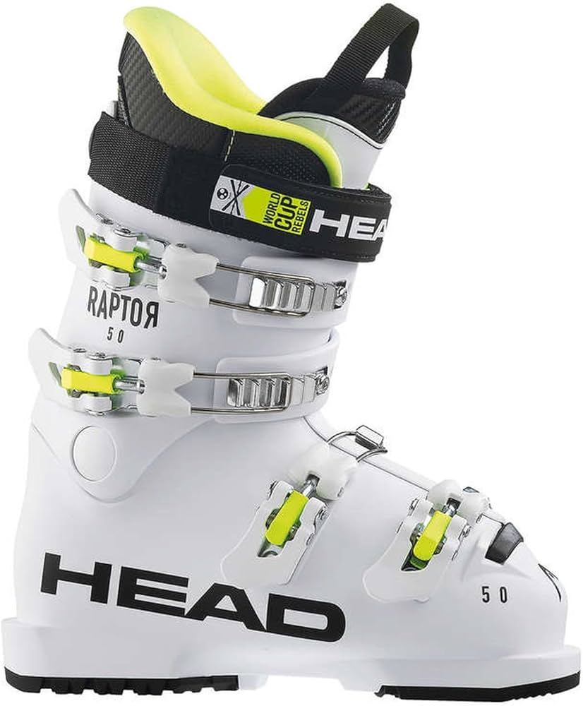 Amazon | Head Raptor 50 スキーブーツ ホワイト 22.5 イエロー