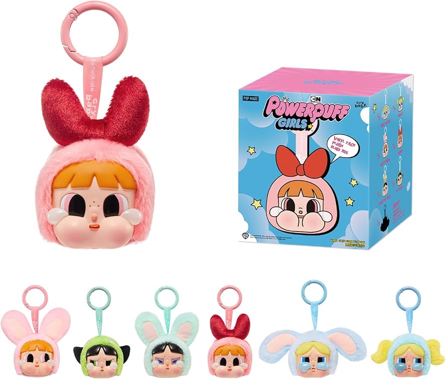 Amazon.co.jp: POP MART Crybaby × Powerpuff Girlsシリーズ