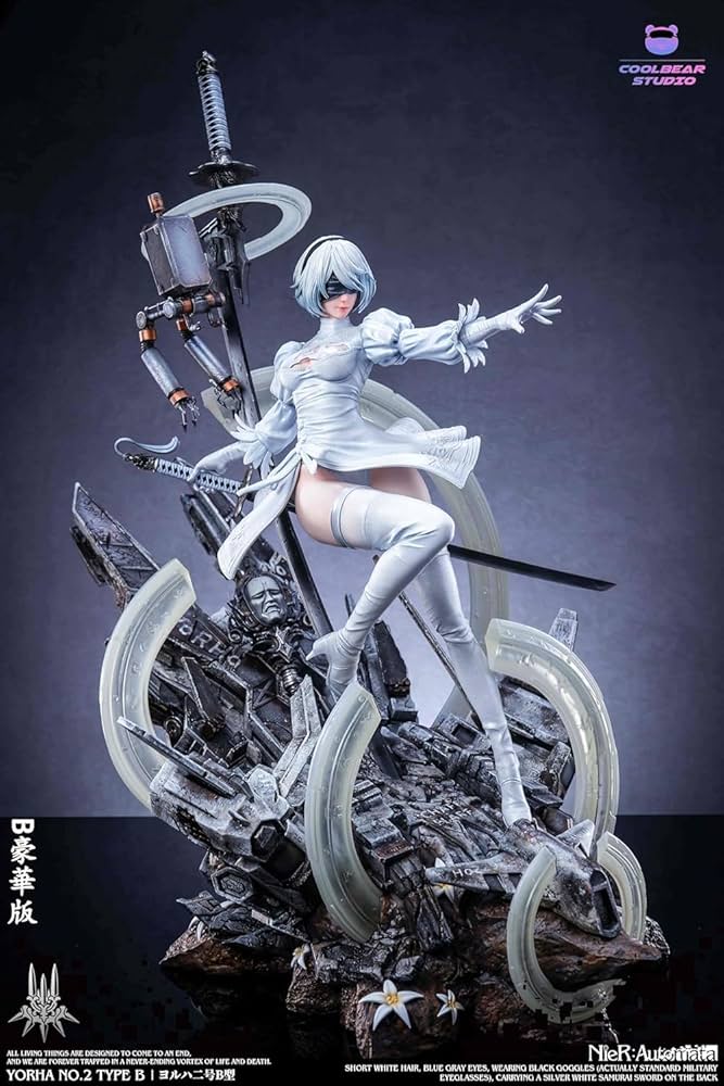 Amazon.co.jp: ヨルハ二号B型 2B フィギュア ガレージキット 水着Ver.1