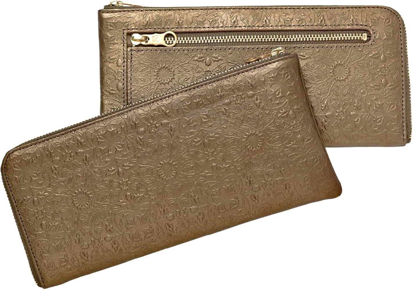 Amazon.co.jp: [HIRAMEKI.] ヒラメキ モリス L字ファスナー長財布 牛革