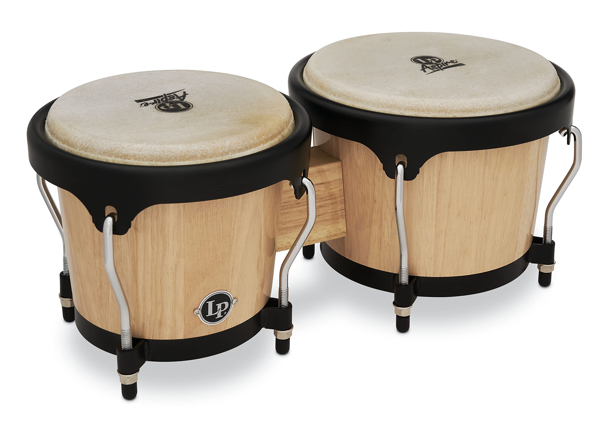Amazon.com: LP ASPIRE Series Wood Bongos Natural LPA601-AW