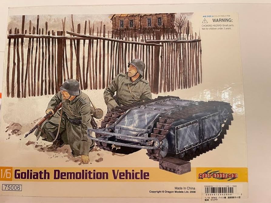 Amazon.co.jp: 遠隔操作小型戦車 ゴリアテ ドイツ軍 1 6 : おもちゃ