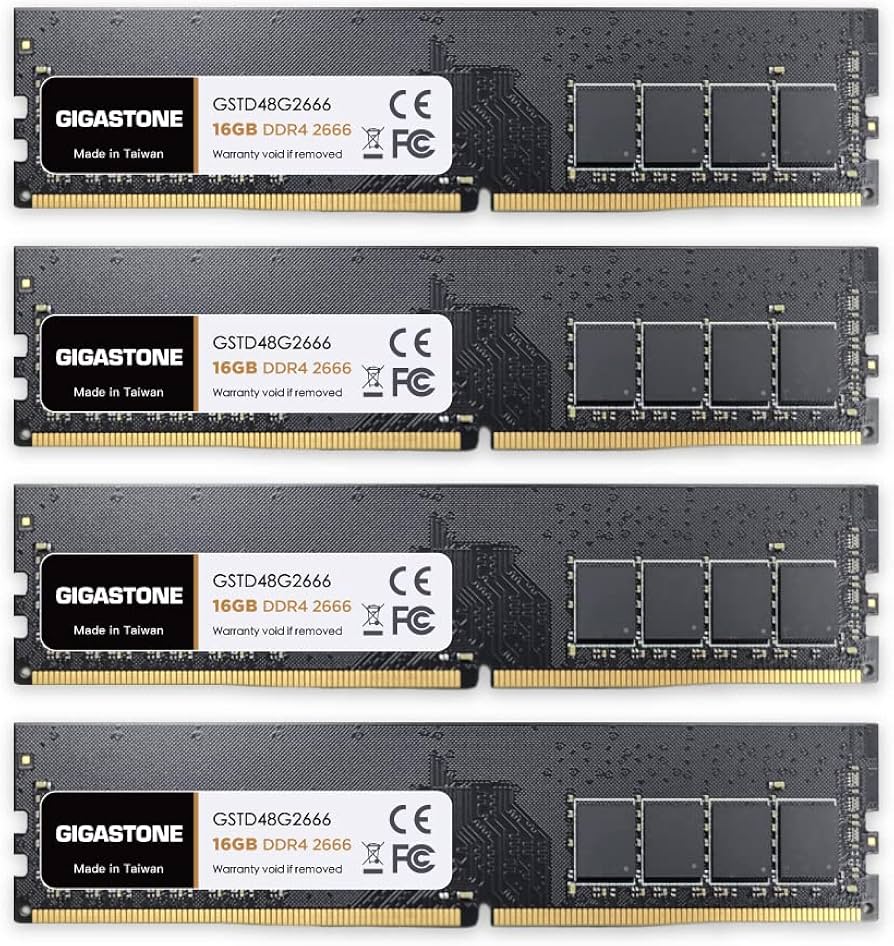 Amazon.co.jp: 【メモリ DDR4】GIGASTONE 16GBx4枚 (64GB Kit) DDR4