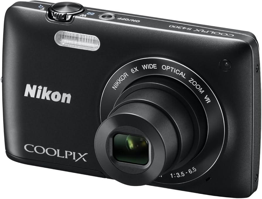 Nikon Coolpix S4300 16 MP Digitalkamera mit 6 x Zoom Nikkor