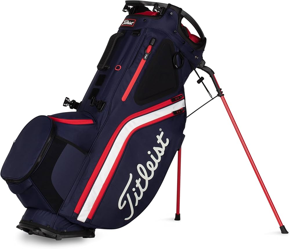 Amazon.co.jp: Titleist - ハイブリッド14ゴルフバッグ - ネイビー