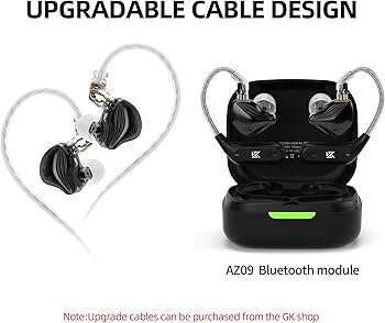 Amazon.co.jp: KZ (ケーゼット) ZEX ヘッドホン 有線 静電式ドライバー