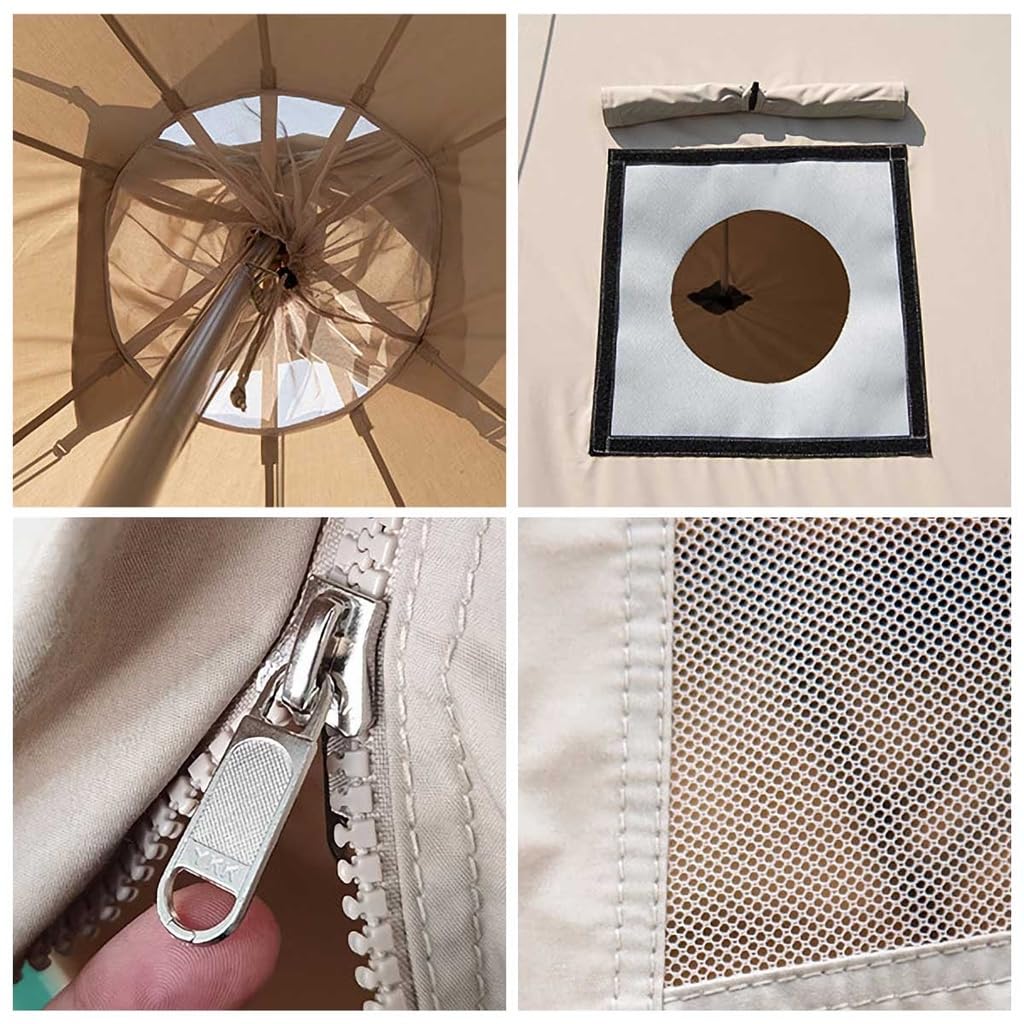 Amazon.co.jp: Naturehike ワンポールテントTC素材 コットン仕様 防水