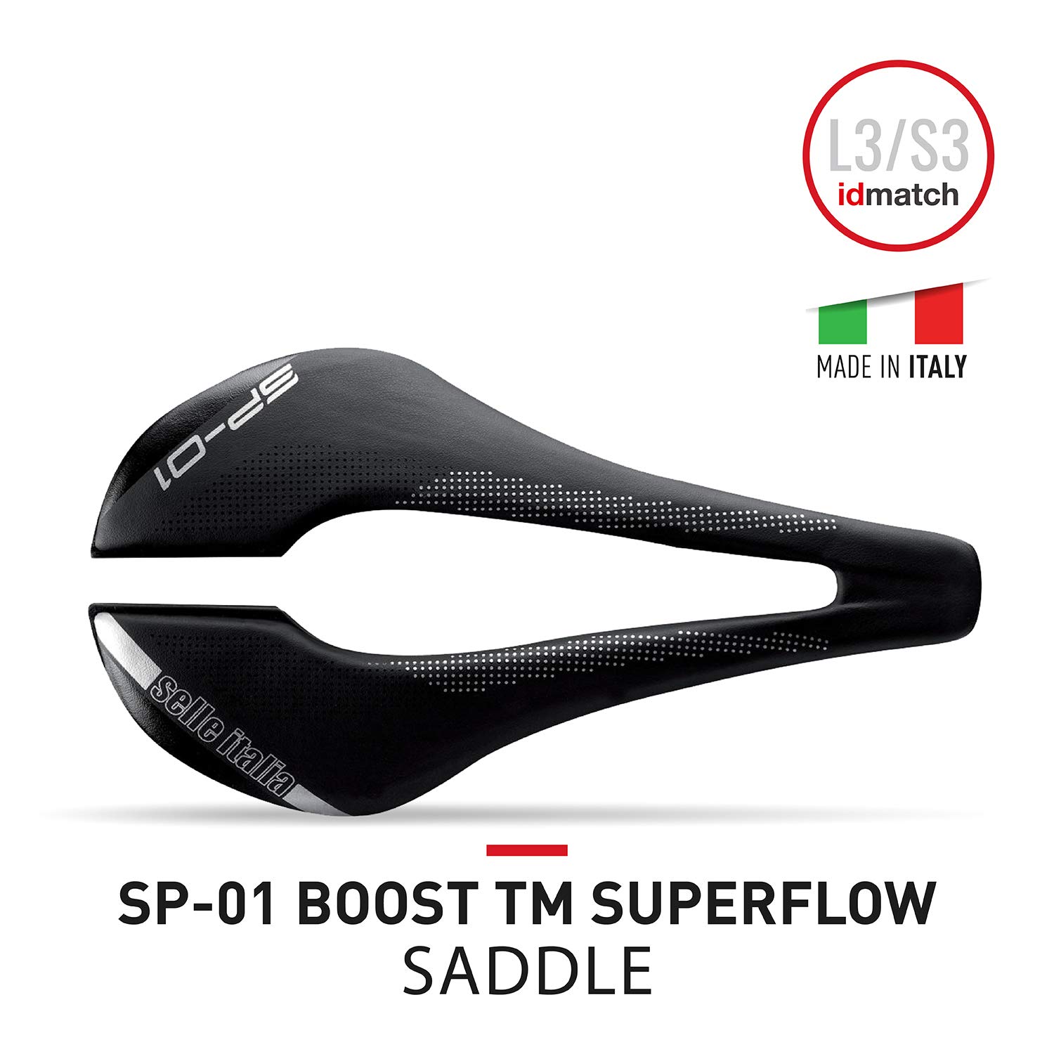 Amazon | selle ITALIA(セライタリア) SP-01 BOOST TM S.FLOW Mn BLK S