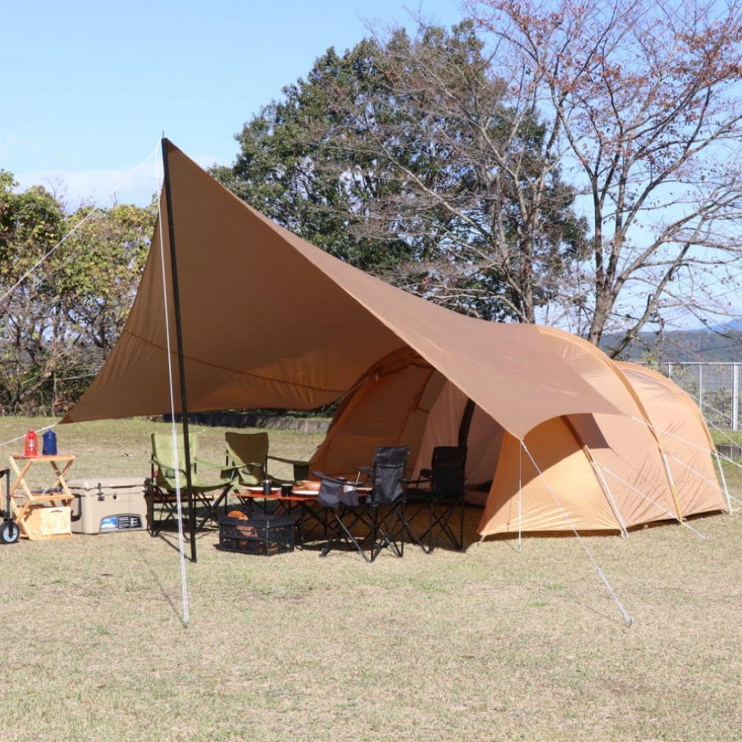 Amazon.co.jp: IGNIO イグニオ トンネルテント ヘキサゴンタープセット