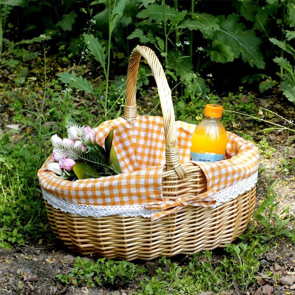 フルーティー ラタンバスケット GREEN APPLE unico フルーティー