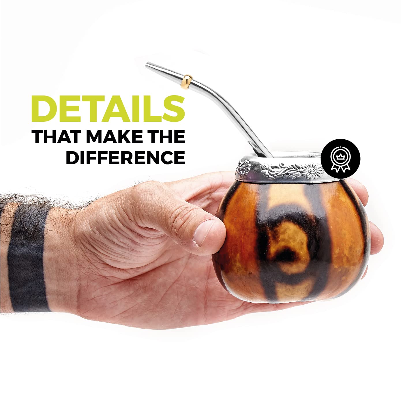 Amazon | Balibetov 手作り天然マテ茶ゴードセット (オリジナルメイト