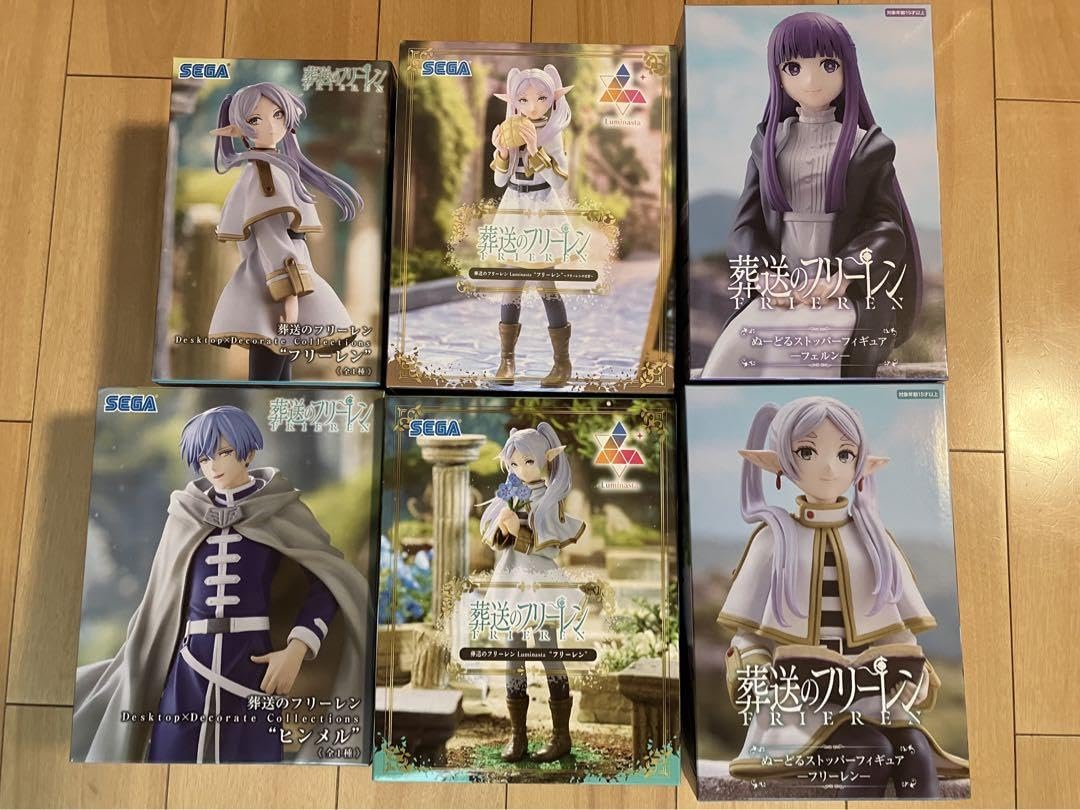 葬送のフリーレン フィギュア9点セット 葬送のフリーレン 最新プライズ