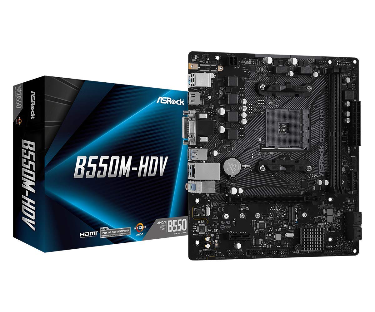 Amazon.com: ASRock B550M-HDV Socket AM4 Micro-ATX Motherboard