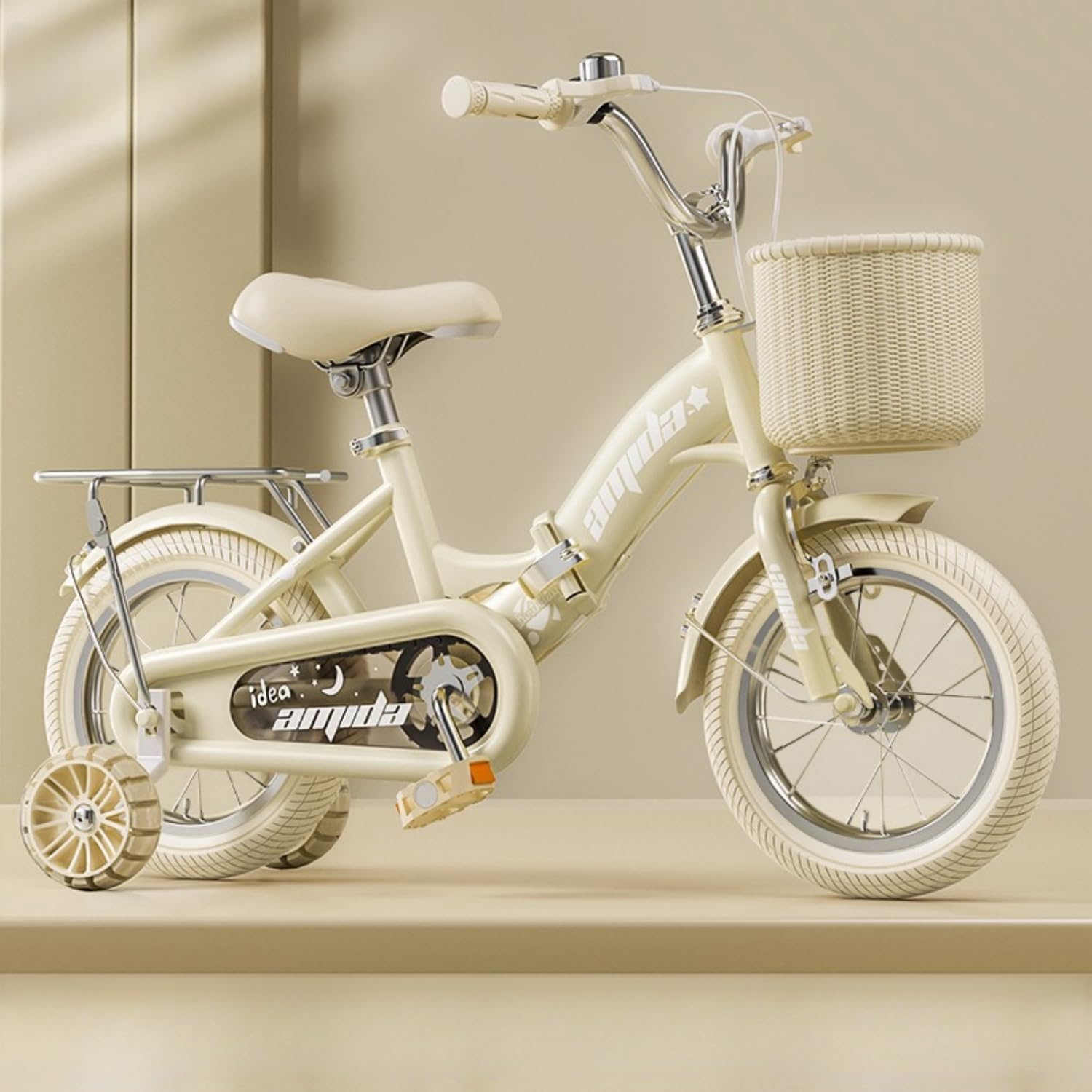 42】子供用自転車 子供車 picolina ホワイト×黄緑 20インチ 42】子供用