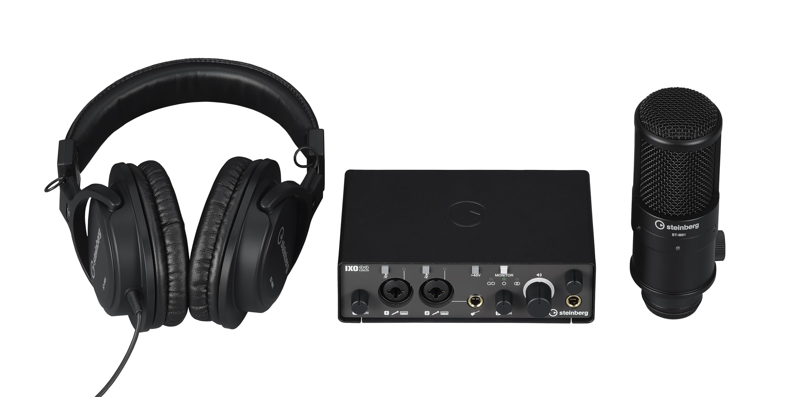 Amazon.com: Steinberg Recording Pack With IXO22 Audio Interface