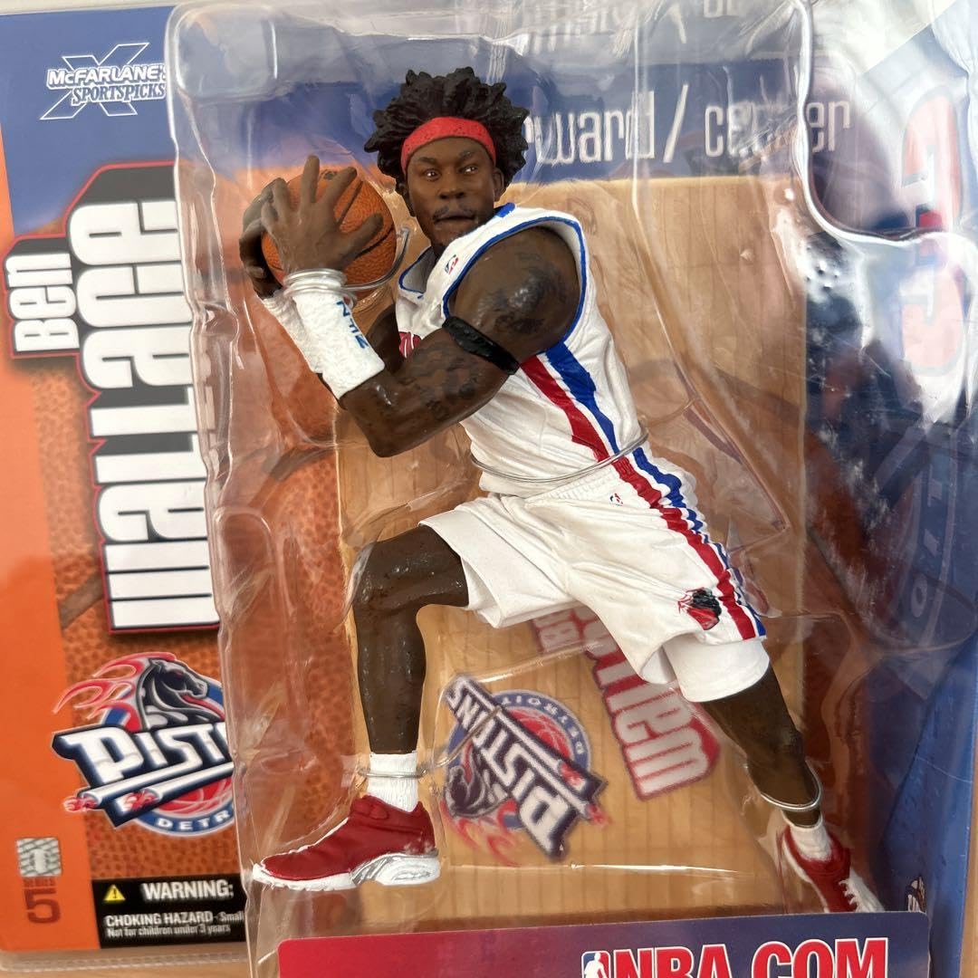 NBA ピストンズ ベン・ウォーレス フィギュア NBA ピストンズ ベン