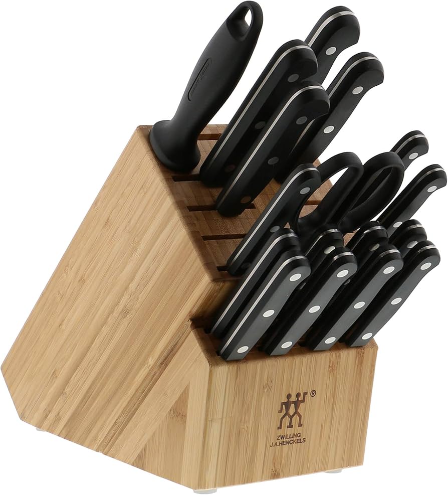 Amazon.com: ZWILLING Twin Gourmet Classic 18-pc Knife Block Set