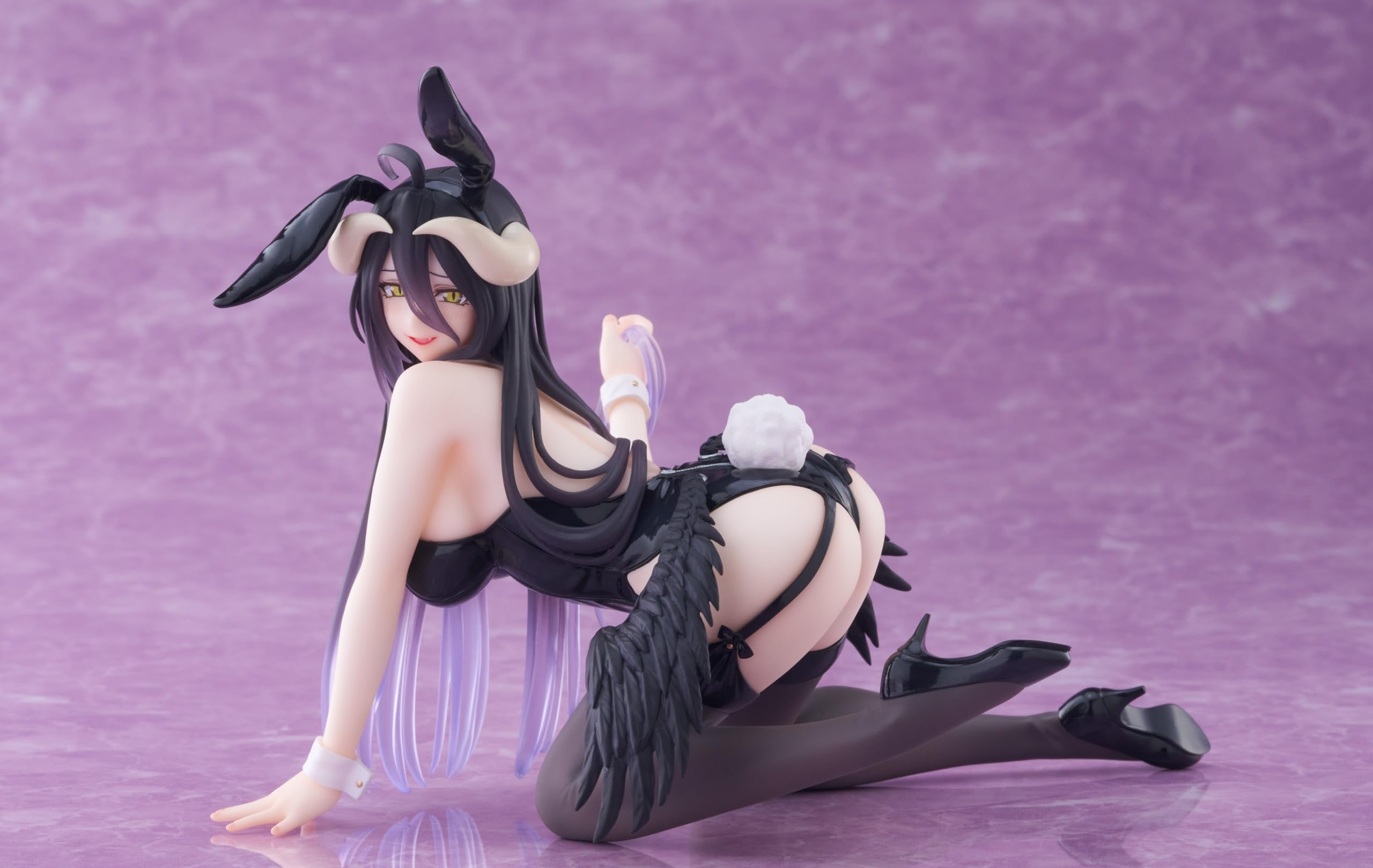 Amazon.com: Taito-Overlord Desktop Cute Figure - Albedo (Bunny Ver