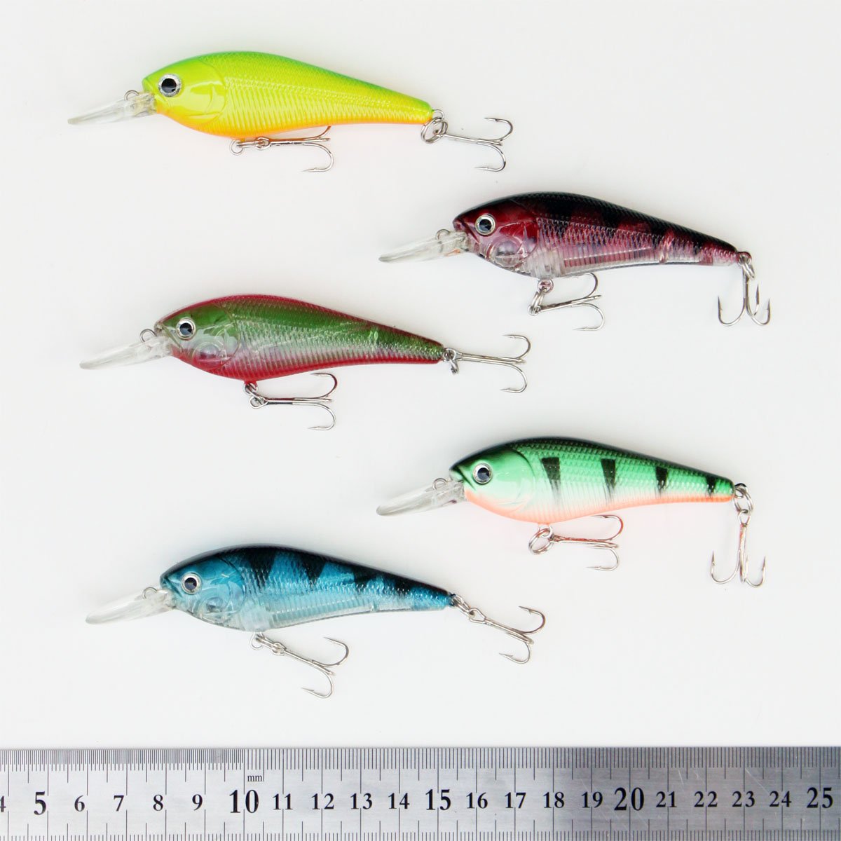 Amazon.co.jp: シャッド 全長93mm、重さ10g 5個 ルアー ハードルアー