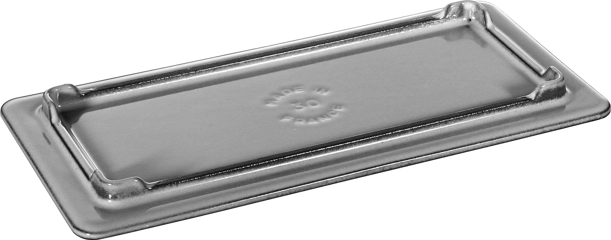 Amazon｜staub ストウブ 「 レクタンギュラー プレート 25×12cm グレー