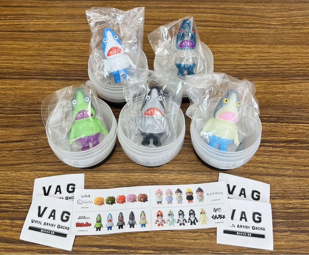 Amazon.co.jp: vag35 さめんちゅ PUNK DRUNKERS ガチャ ソフビ