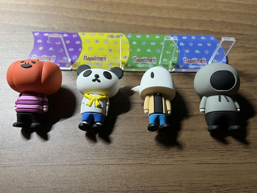 ナポリの男たち フィギュア 4体セット ナポリの男たち ラバー