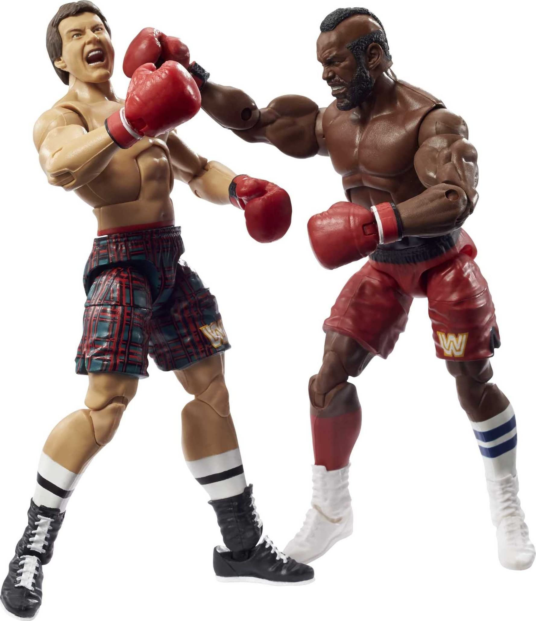 Mattel WWE ​Elite Collection 2 Pack Mr. T Vs Rowdy Roddy Piper 6
