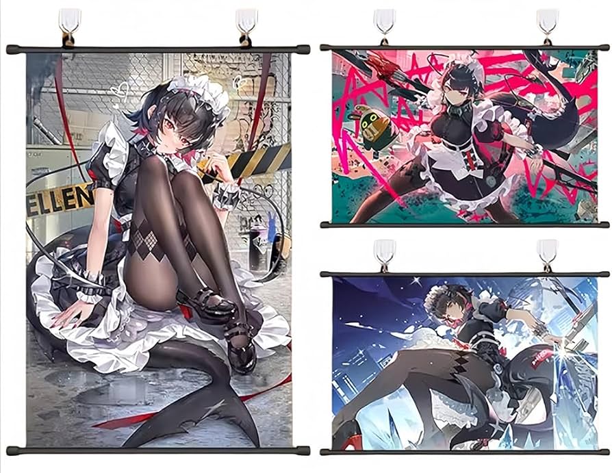 ゼンレスゾーンゼロ』 エレン 立体絵 額縁付き ゼンレスゾーンゼロ