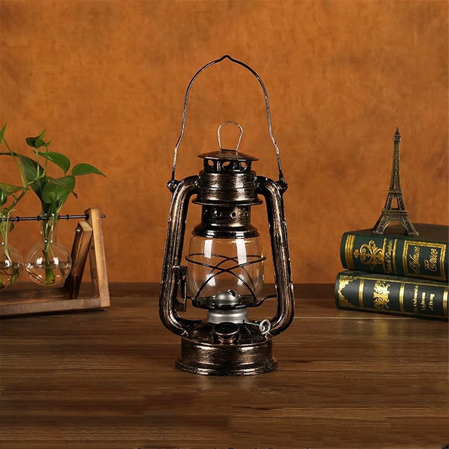 Amazon.co.jp: 灯油ランプ 灯油ランプ古いオイルランプ昔ながらの