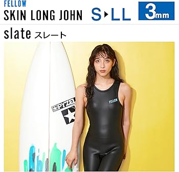 Amazon | FELLOW ウェットスーツ レディース ロングジョン スキン