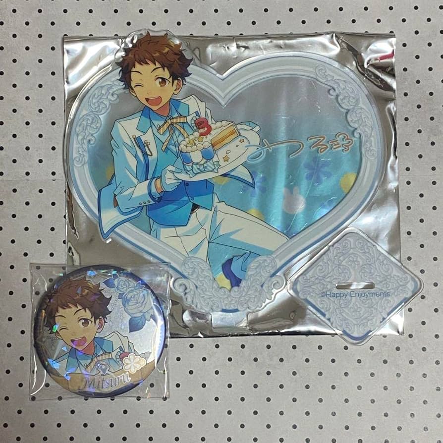 Amazon.co.jp: あんスタ 中国グッズ 誓約アクスタ 誓約缶バッジ 光