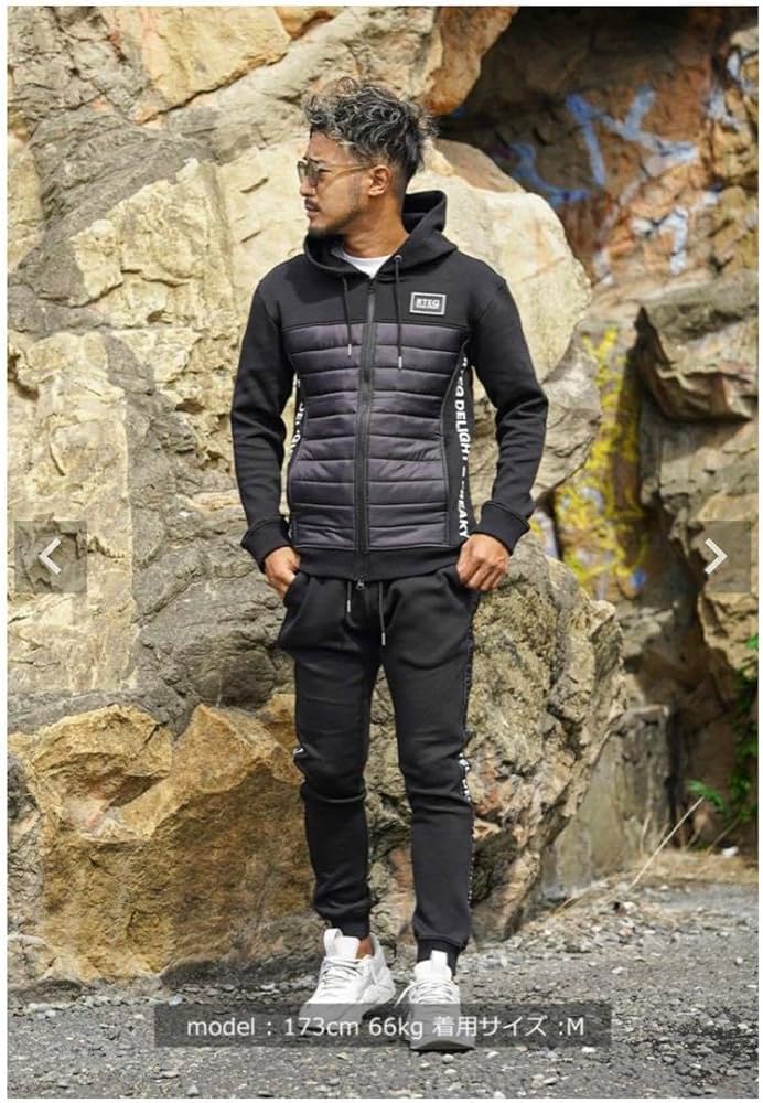 アダムスジャグラー フード付きセットアップ 新作セットアップが登場