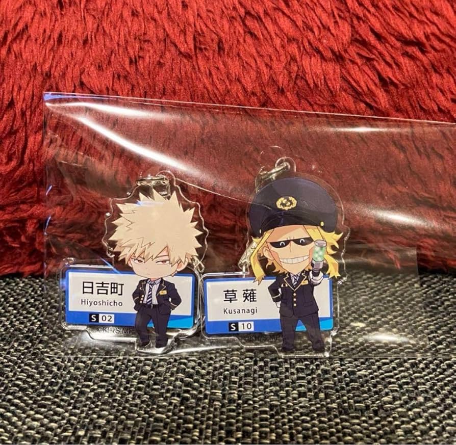 ヒロアカ ぷっくりアクリルキーホルダー 爆豪勝己 アイス 僕のヒーロー