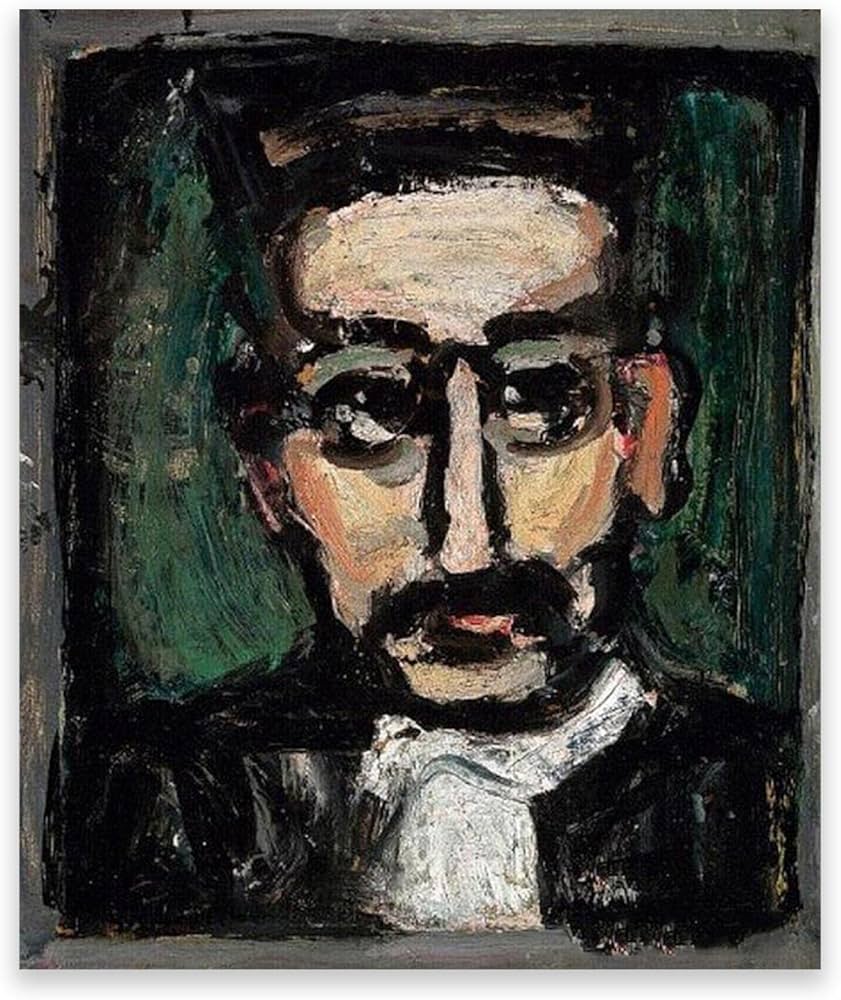 Amazon.co.jp: ジョルジュ・ルオー 有名な絵画の複製。「裁判官