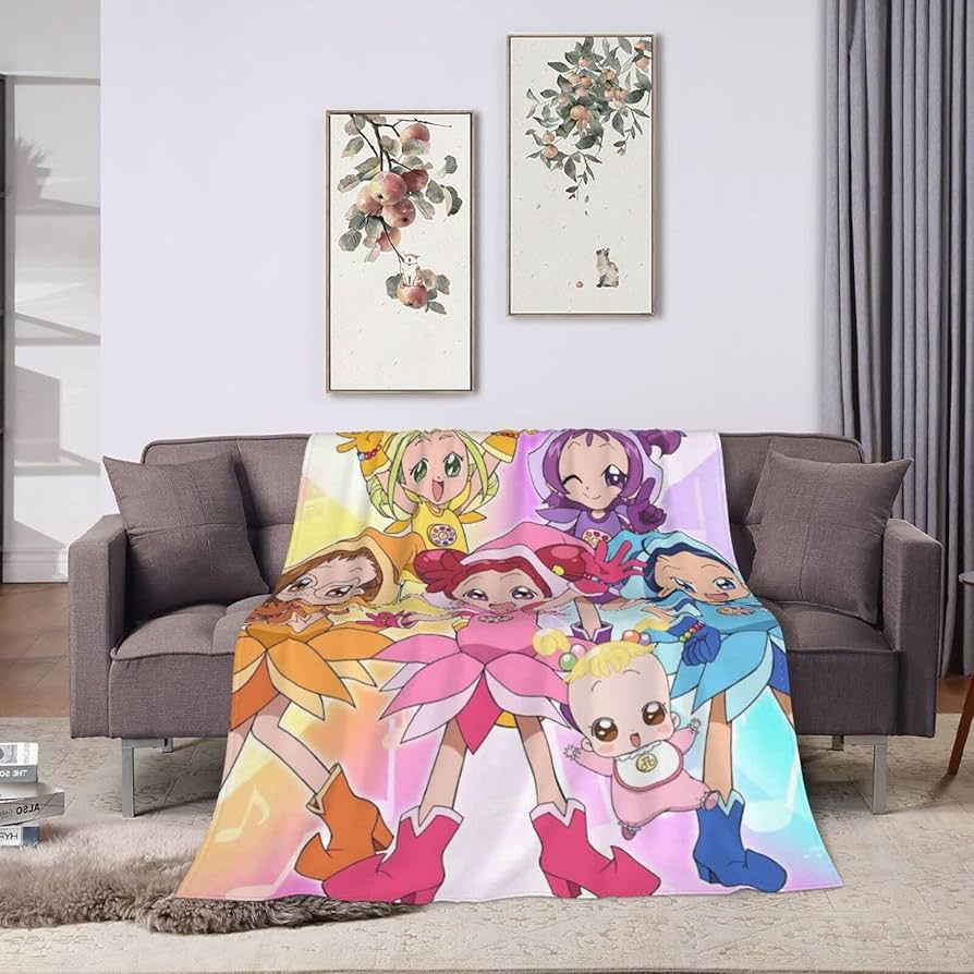 Amazon｜おジャ魔女どれみ＃ (2) オシャレ 毛布 ブランケット 大判