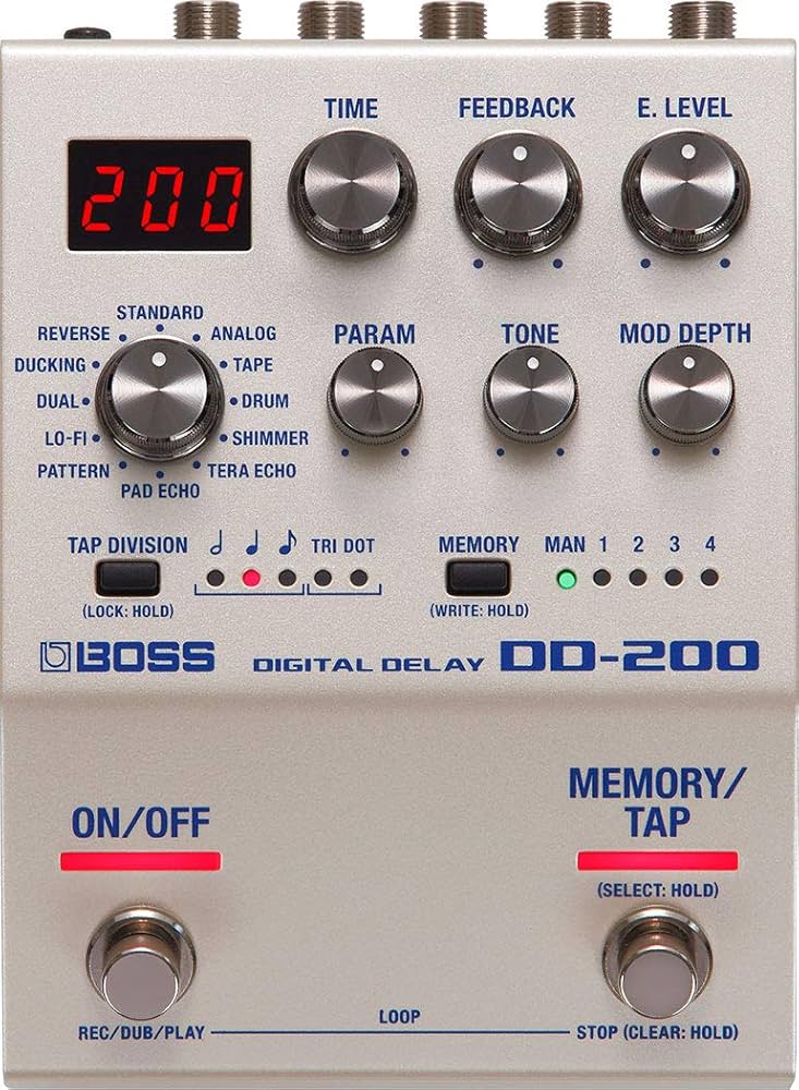 Amazon.com: BOSS DD-200 Digital Delay Guitar Pedal (DD-200