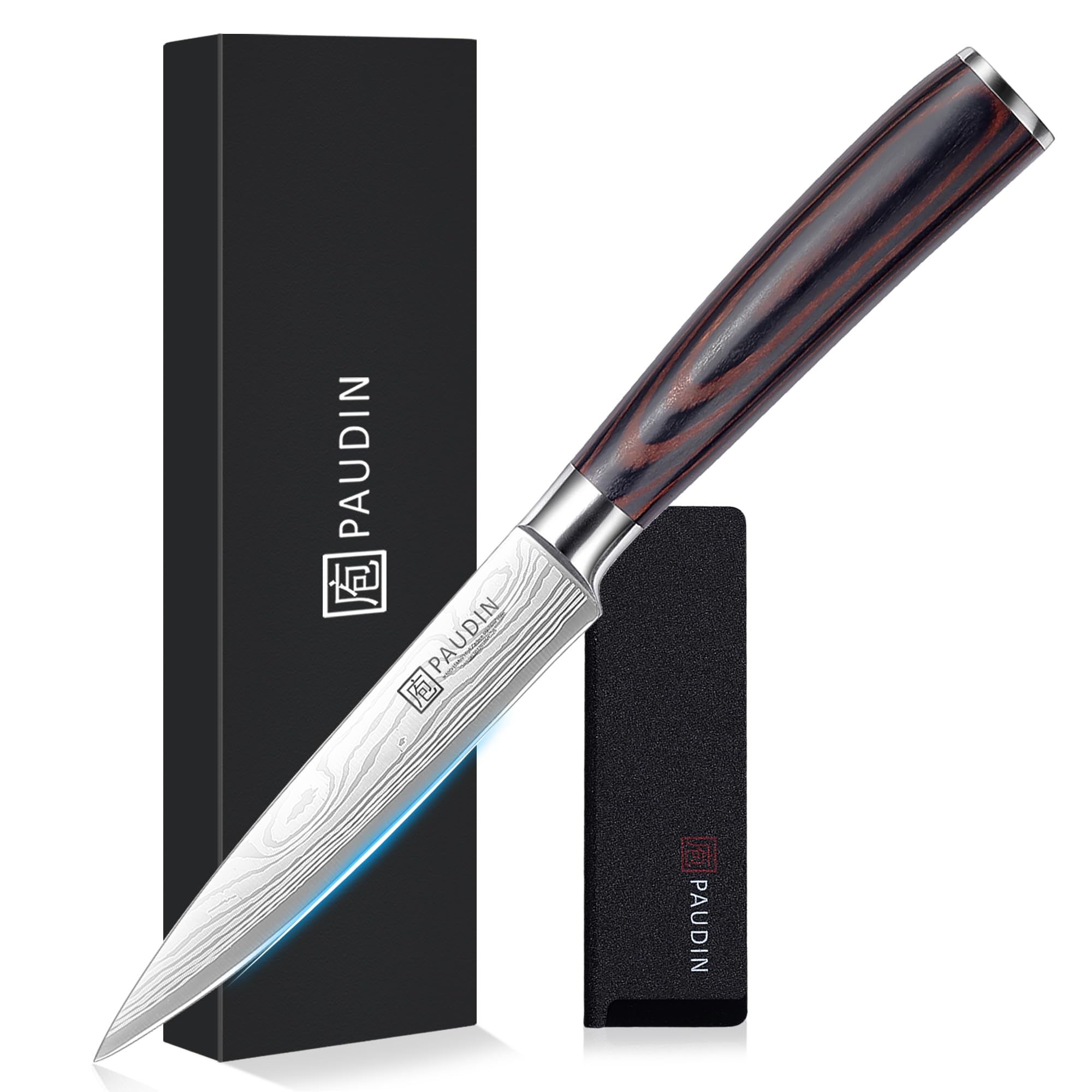 Amazon.co.jp: PAUDIN (パウディン) ペティナイフ 果物ナイフ 127mm 鞘