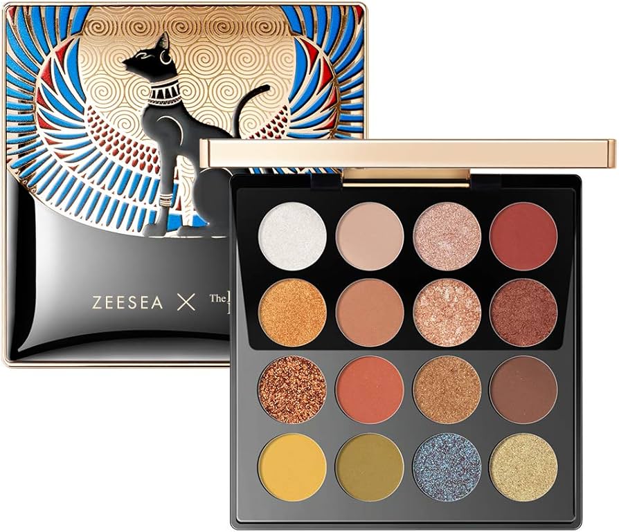 Amazon.co.jp: ZEESEA(ズーシー) アイシャドウ 16色 メイクパレット