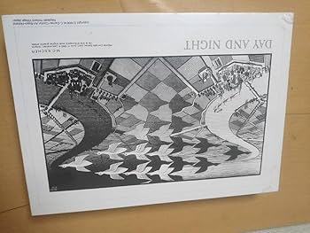 未開封 M.C.エッシャー 『昼と夜』1000 ピース 72×49 パズル Amazon | M.C.