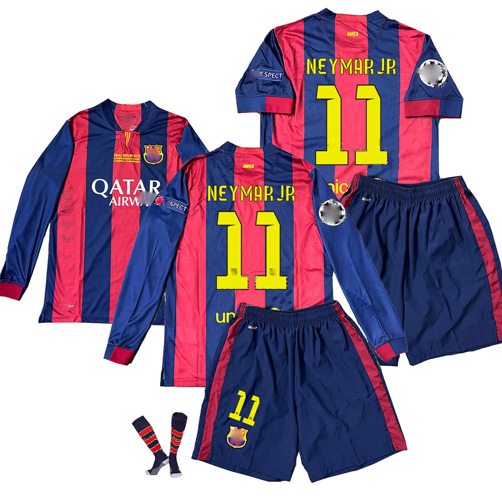 15-16 ネイマール バルセロナ NEYMAR JR 11番 半袖 シャツ 15-16