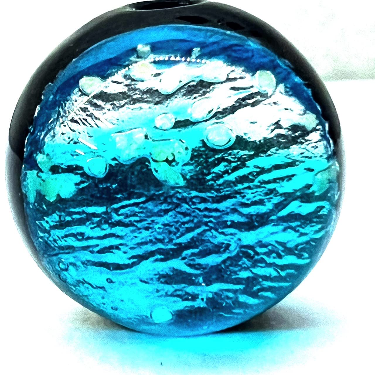 Amazon | タラマブルー 12mm 10粒セット 蓄光 ホタルガラス とんぼ玉