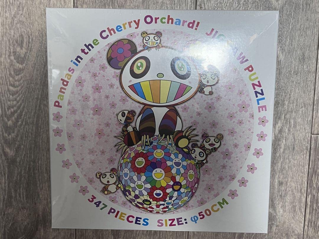 カイカイキキ 『桜の園のパンダちゃんたち！』ジグソーパズル 村上隆 4
