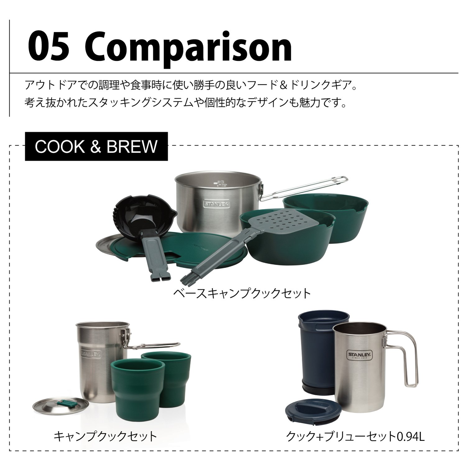 STANLEY 11ピース キャンプクッキングセット STANLEY 11ピース