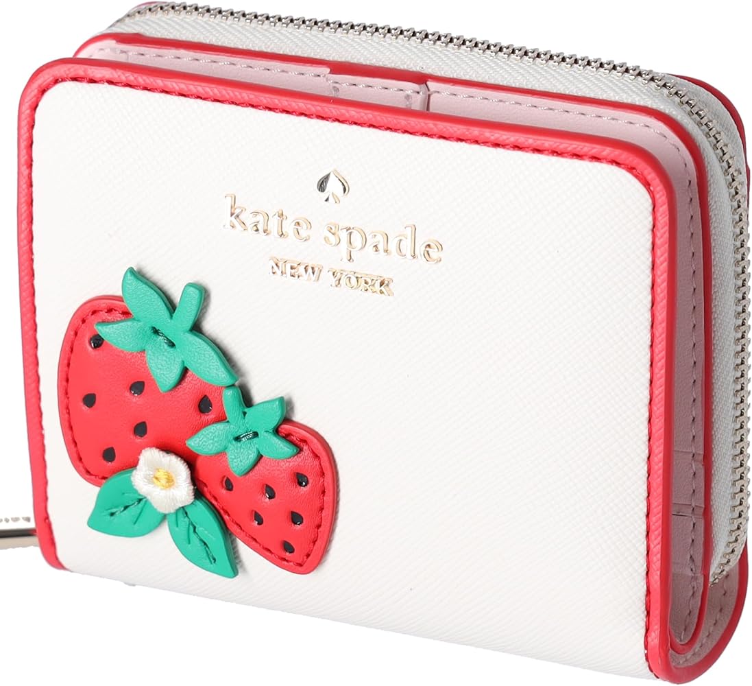 Amazon.co.jp: [ケイトスペード] 財布 katespade レザー ストロベリー