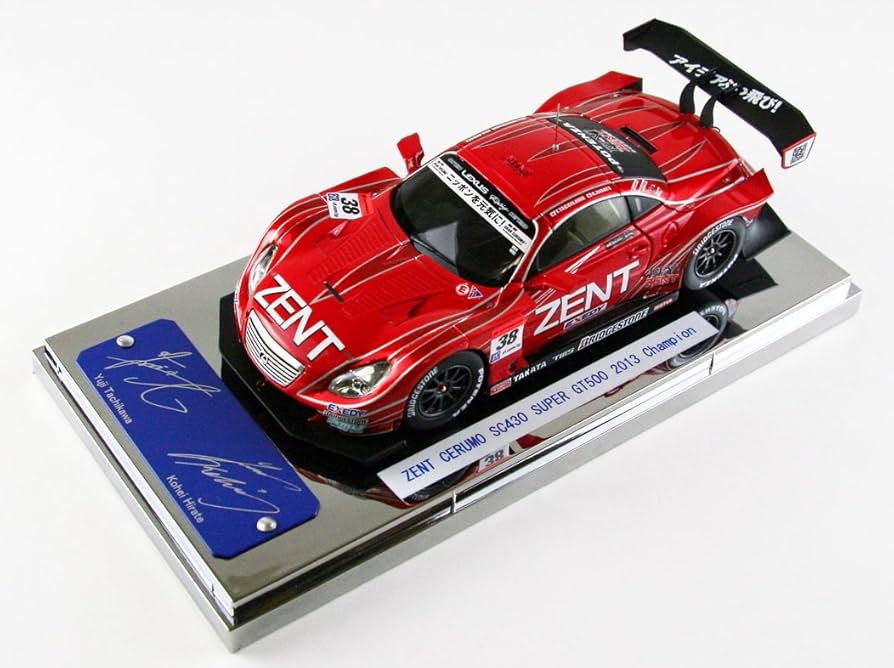 Amazon | エブロ 1/43 ZENT CERUMO SC430 SUPER GT500 2013 No.38