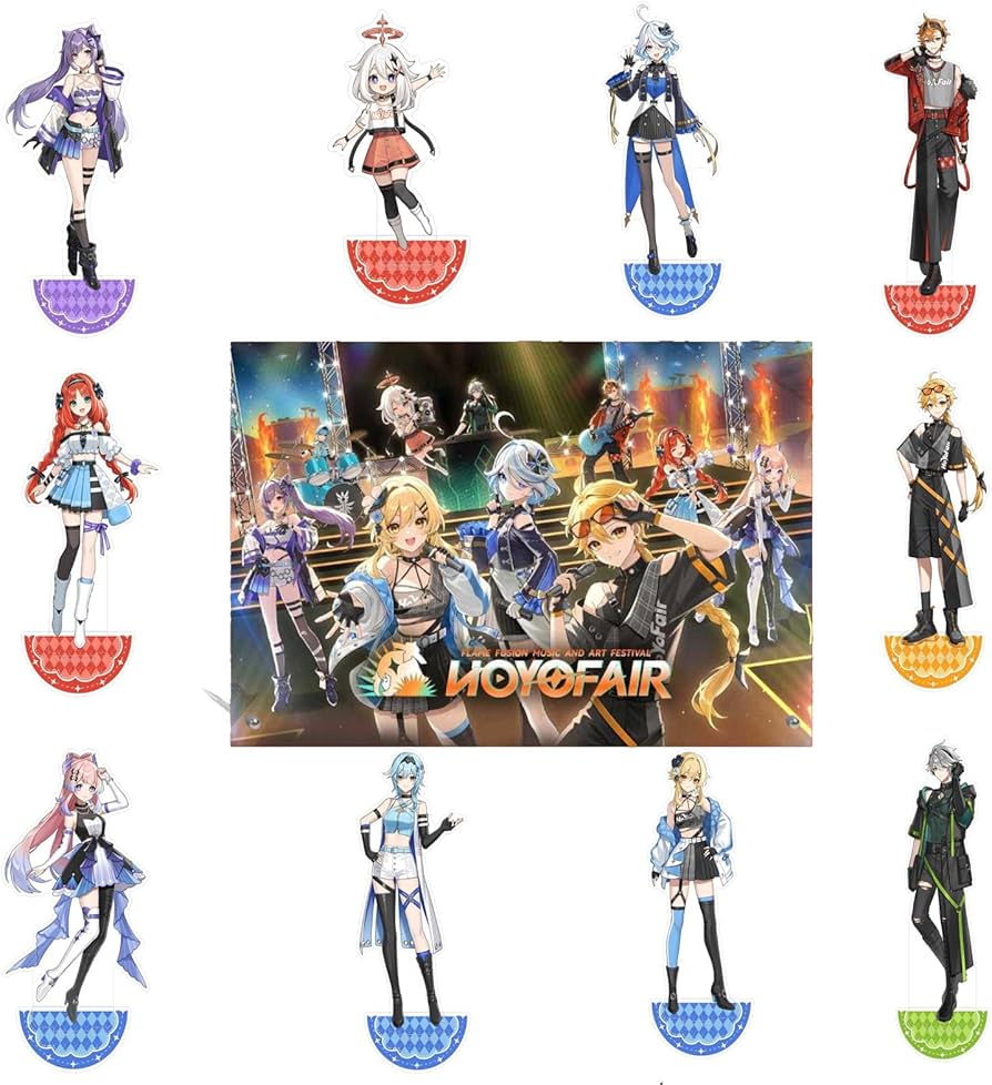 Amazon.co.jp: 原神 ホヨフェア アクスタ hoyofair アクリルスタンド