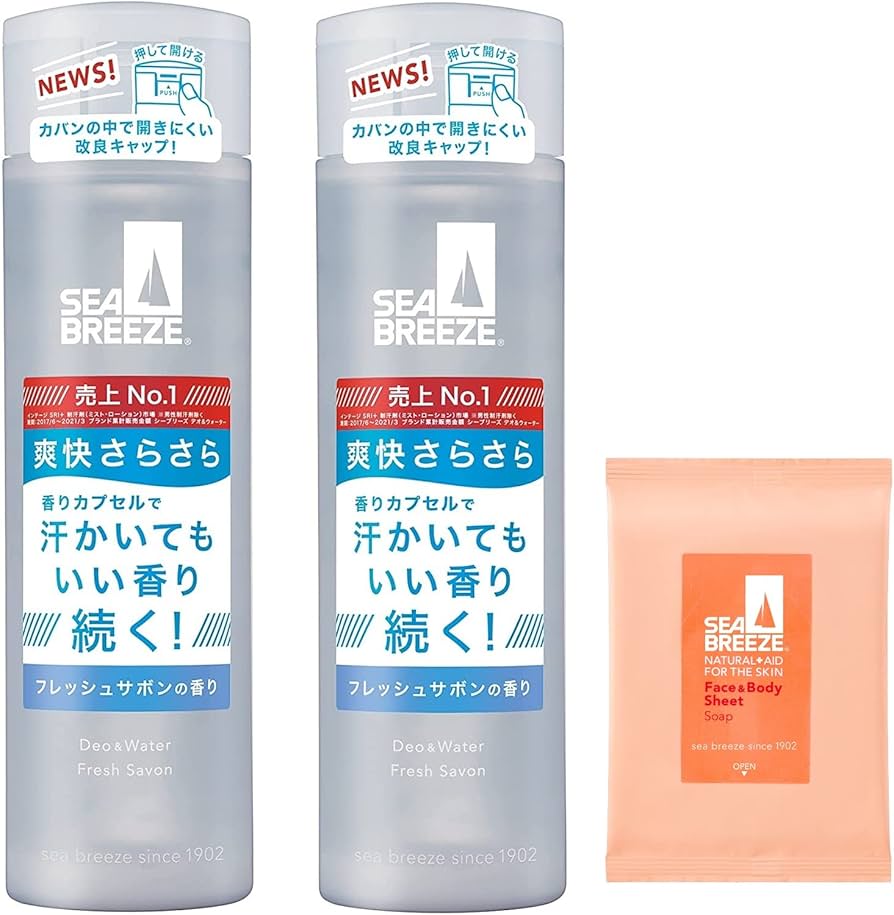 Amazon | 【まとめ買い】SEABREEZE(シーブリーズ) デオ&ウォーター