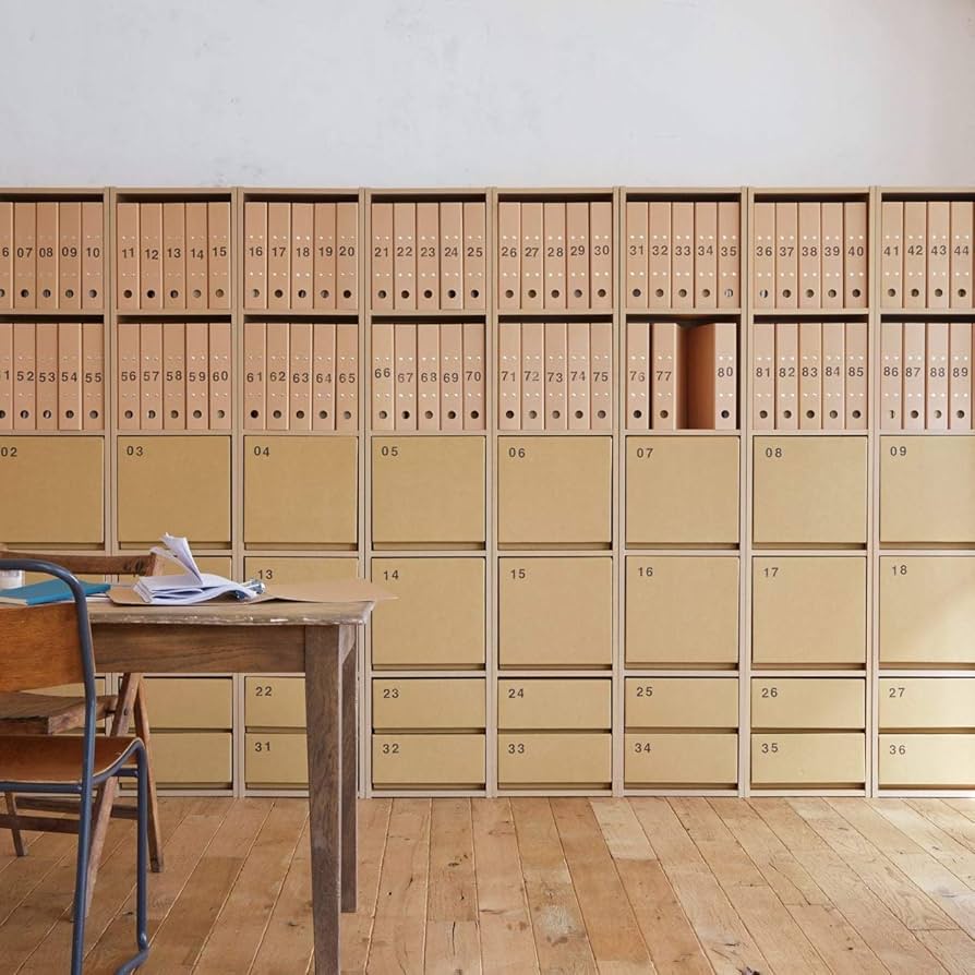 Amazon｜無印良品 パルプボードボックス・タテヨコA4サイズ・5段