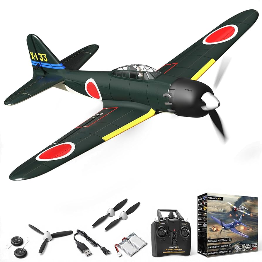 Amazon.com: VOLANTEXRC RC Plane for Beginners, 4CH WWII RC